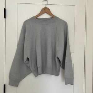 All:Row Silver Polk Sweater